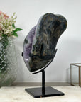 Huge Amethyst Geode with Unique Calcite Specimen - AWS1064