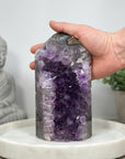 Large Natural Amethyst Stone Tower Geode  - STP0178