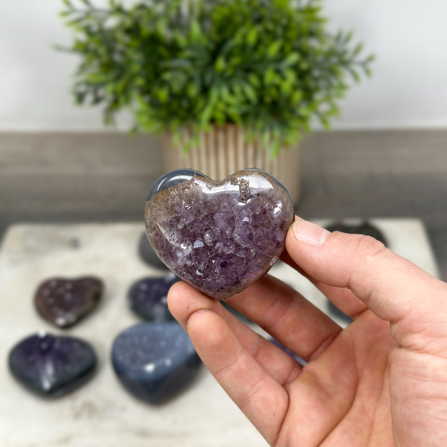 Mixed Minerals Hearts Set - MHLT0268