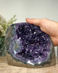 Beautiful Natural Amethyst Geode with Cut Base - CBP0531