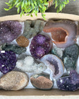 Wholesale Lot of Hand-Polished Mineral Formations from Uruguay – Ideal for Wholesale Buyers