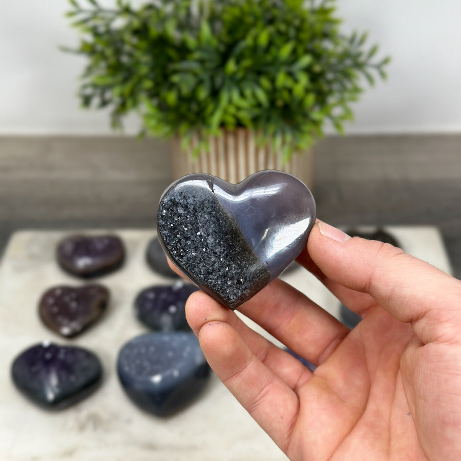 Mixed Minerals Hearts Set - MHLT0268