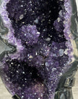 Natural Amethyst Geode with Beautiful Calcite Formations - MWS1667