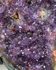 Stunning Amethyst & Jasper Stone Crystal Specimen - MWS1668