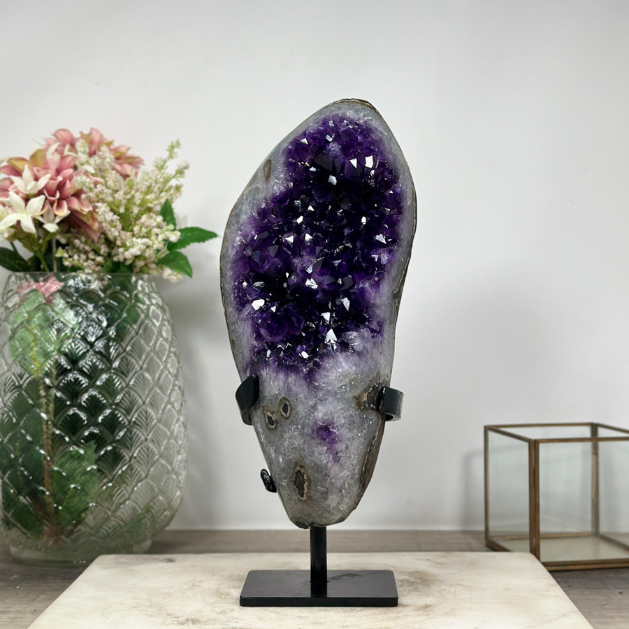 Huge Amethyst Geode, Deep Purple Amethyst - AWS0353