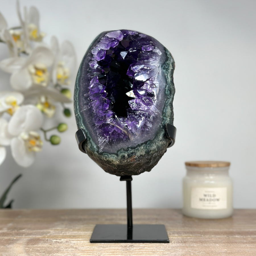 Beautiful Natural A Grade Amethyst Geode - MWS1725