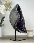 Natural Amethyst Geode with Beautiful Calcite Formations - MWS1667