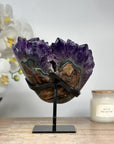 Deep Purple Natural Amethyst Cluster, Huge Crystals - MWS1694