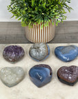 Mixed Minerals Hearts Set - MHLT0290