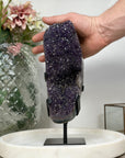 Uruguayan Amethyst Cluster - Elegant Centerpiece for Home Decor - MWS0331