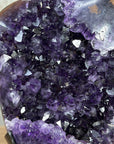 Outstanding Natural Amethyst Geode with agate Shell - MWS1735