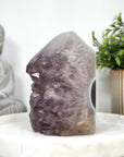 Uruguayan Amethyst & Agate Stone Tower with huge Crystals  - STP0149