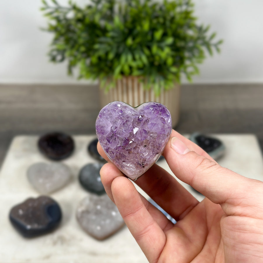 Mixed Minerals Hearts Set - MHLT0270