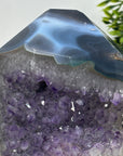 Natural Amethyst & Blue Agate Stone Tower  - STP0183