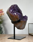 Amethyst Crystal Cluster with Beautiful yellow Banding - MWS1157