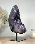 Amethyst & Agate Stone Specimen with Calcite Crystal Formations - MWS1347