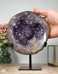 Amethyst & Jasper Stone Geode - MWS1195