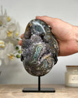 Beautiful Quartz & Green Jasper Crystal Specimen, Perfect for Home Decor - MWS1614