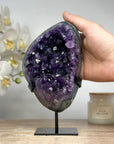 Beautiful Amethyst Crystal Cluster with Green Jasper Matrix - MWS1723