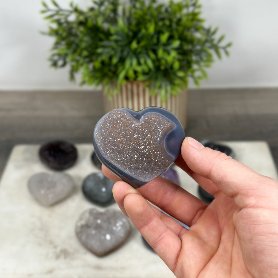 Mixed Minerals Hearts Set - MHLT0270