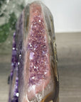 Stunning Large Amethyst & Pink Jasper Specimen - MWS1233