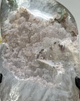 Stunning Sugar Druzy Quartz Specimen, Stand Included - MWS1580