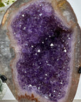 Charming Natural Amethyst & Quartz Geode Centerpiece - MWS0914