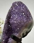 Stunning Amethyst & Green Jasper Stone with Nice Stalactite Formations - MWS0970