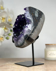 Stunning Deep Purple Natural Amethyst Geode - MWS1721