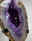 Natural Uruguayan Amethyst Geode: Perfect for Yoga Studios or Meditation Spaces - MWS0849