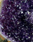 Rare Amethyst & Quartz with Double Crystallization Cluster - Ideal for home Decor - MWS0922