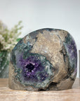 Beautiful Natural Amethyst Geode with Cut Base - CBP0531