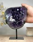 Large Natural Amethyst Geode with Large & Shinny Crystals - MWS1726