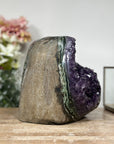 Top Quality Natural Amethyst Crystal Cave Self Standing Centerpiece - CBP1055