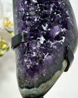 Deep Purple Natural Amethyst & Green Jasper CLuster Specimen - MWS1482