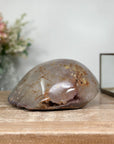 Stunning Amethyst & Quartz Stone Geode: An Eye-Catching Piece for Energy and Aesthetics - AMGE0170