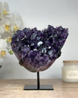 Deep Purple Natural Amethyst Cluster, Huge Crystals - MWS1694