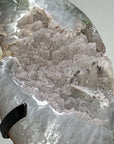 Stunning Sugar Druzy Quartz Specimen, Stand Included - MWS1580