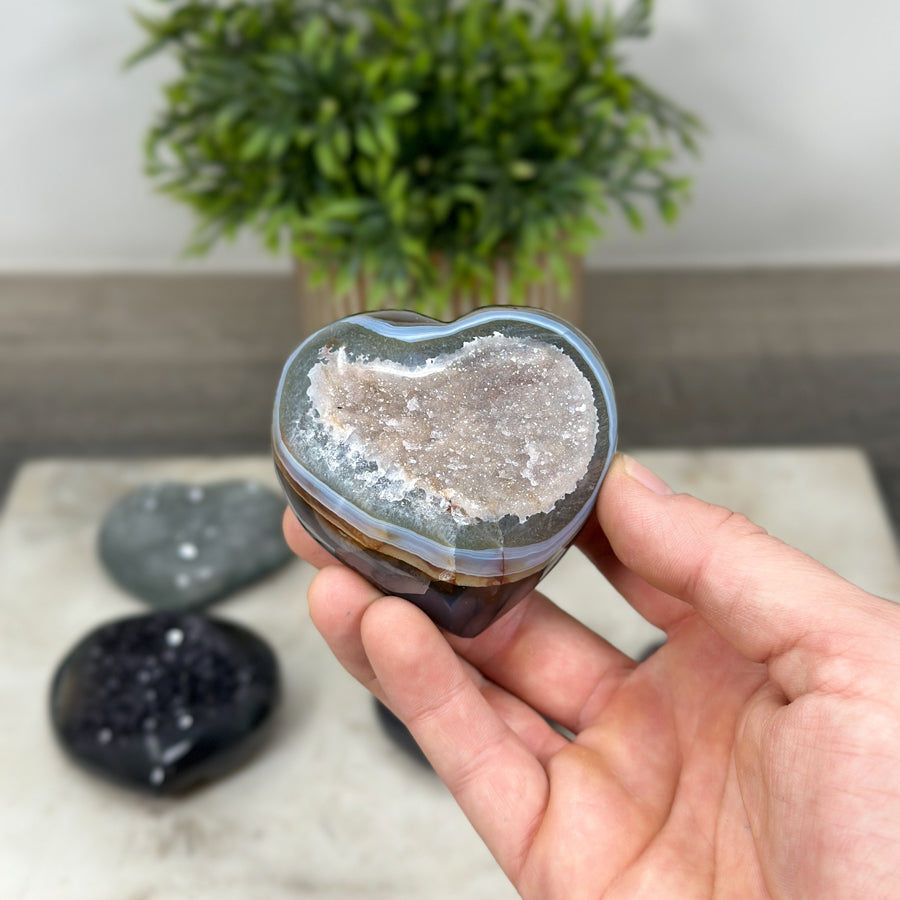 Mixed Minerals Hearts Set - MHLT0260