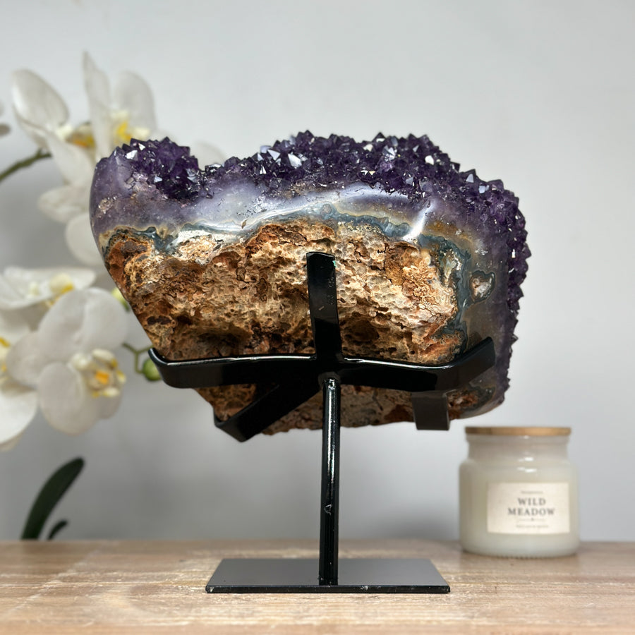 Outstanding Natural Amethyst Stalactite Specimen - MWS1603