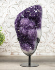 Outstanding Natural Large Amethyst Specimen with unique Calcite Formation - MWS0660