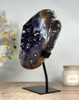 Outstanding Natural Amethyst Geode with agate Shell - MWS1735