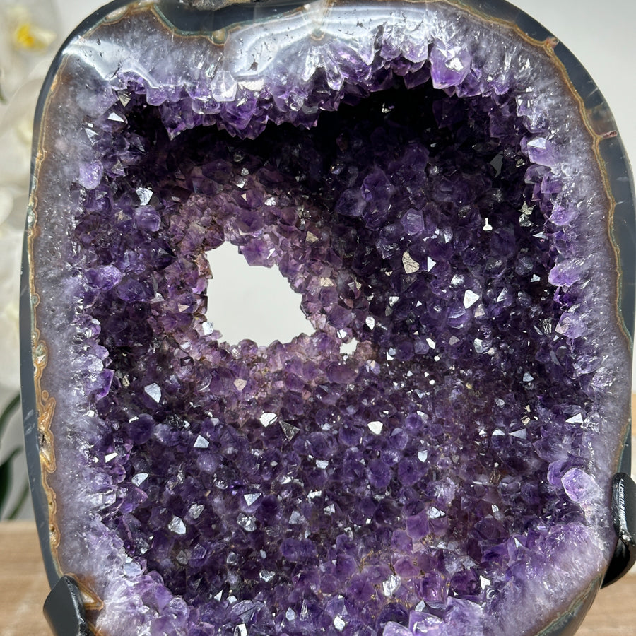 Stunning Natural Amethyst Geode, Perfect for Home Decor - MWS1663