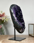 Premium Quality Natural Deep Purple Amethyst Stone, Perfect for Your Yoga and Meditation Space - MWS0954