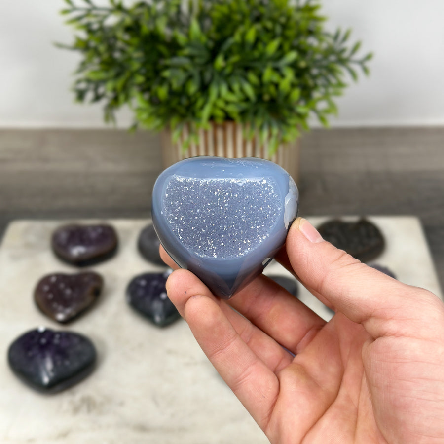 Mixed Minerals Hearts Set - MHLT0268