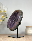 Unique Amethyst Geode with Hematite Formation and Beautiful Shell - MWS1416