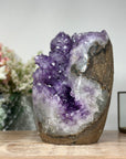 Large Amethyst Cathedral with Stalactite Formation - CBP0425