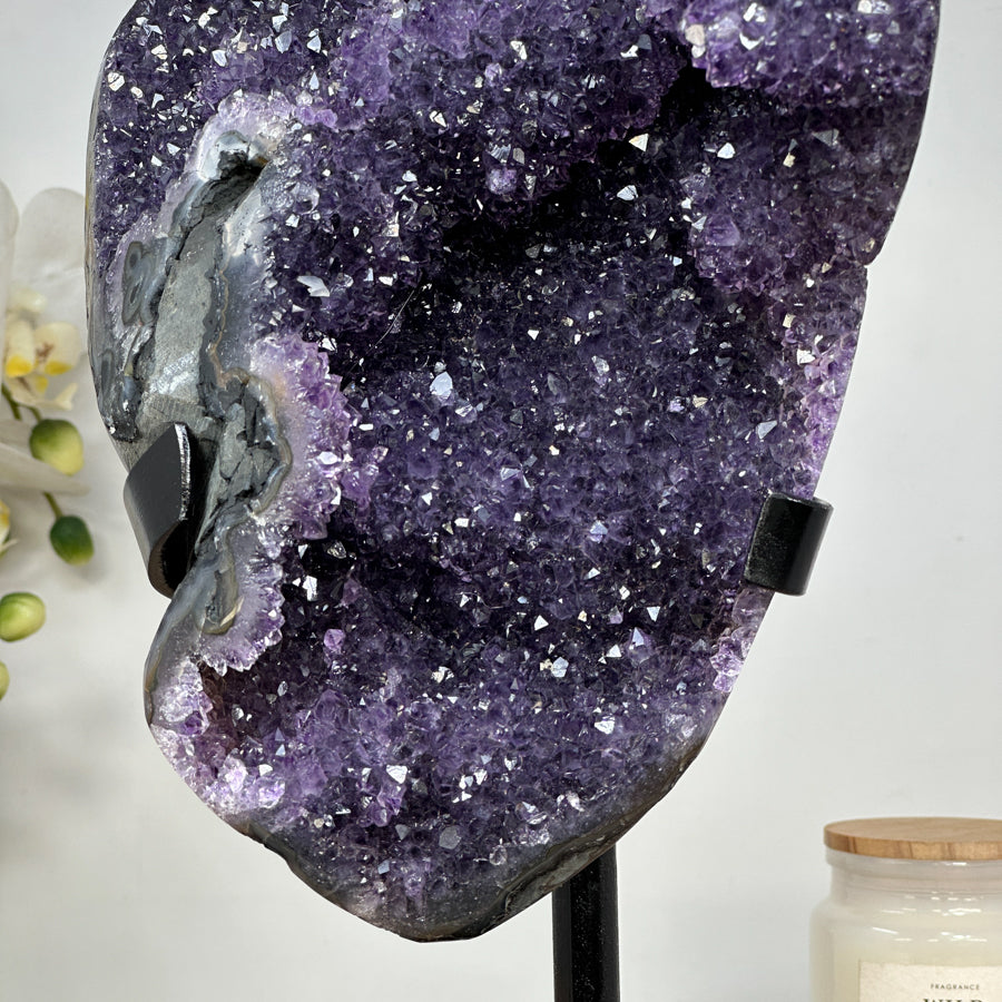 Natural Amethyst Sopecimen with Beautiful Formations - MWS1665