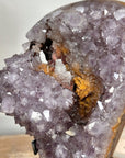 Rare Amethyst Matrix with Double Crystallization & Calcite Formation - MWS1739