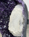 Natural Amethyst Geode with Beautiful Calcite Formations - MWS1718